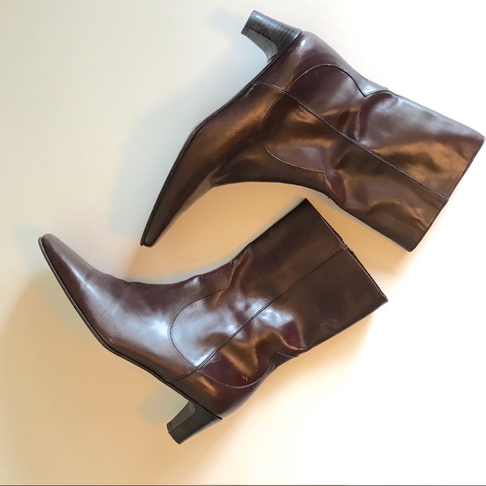 Leather Cole Haan Boots